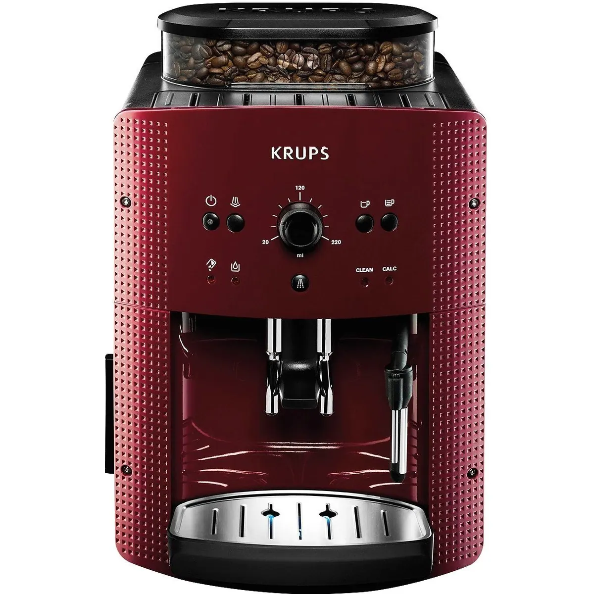 Krups EA8107 Kaffeevollautomat, 2-Tassen-Funktion, manuelle Dampfdüse, 15 bar Druck 3
