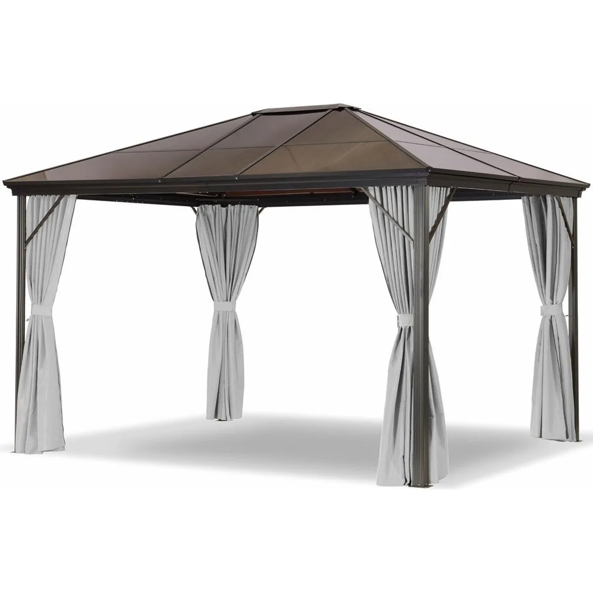 LECO Profi Pavillon 3x3,65 m, inkl. 4 Seitenteile, wasserdicht 3
