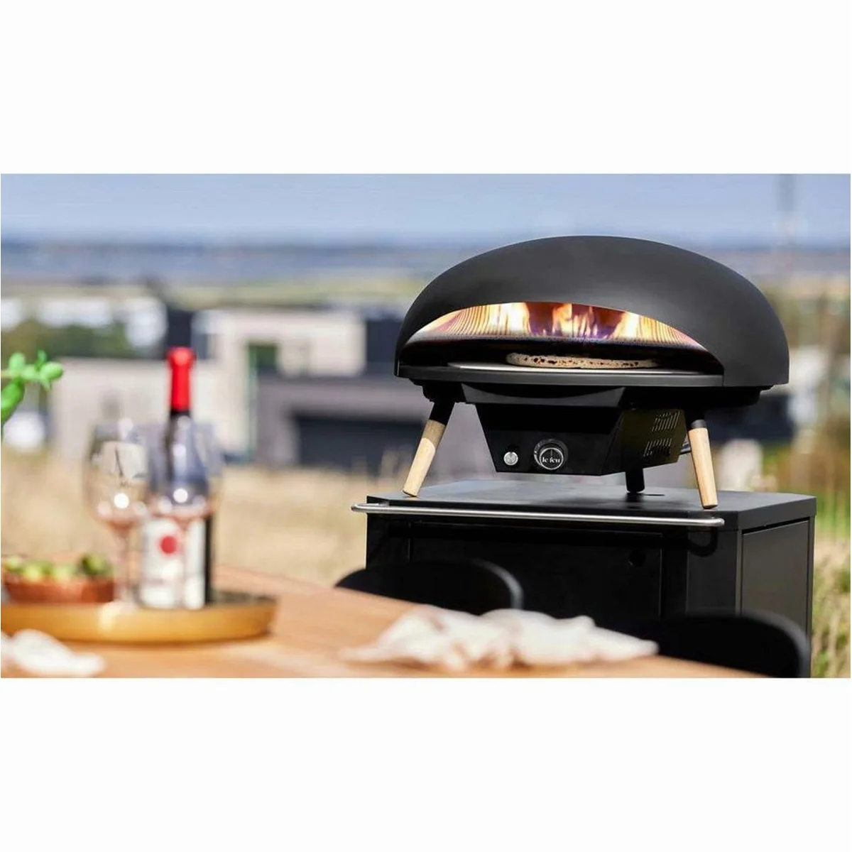LeFeu Turtle Motion 3.1 Pizzaofen, rotierender Pizzastein, schnelle Backzeit 2
