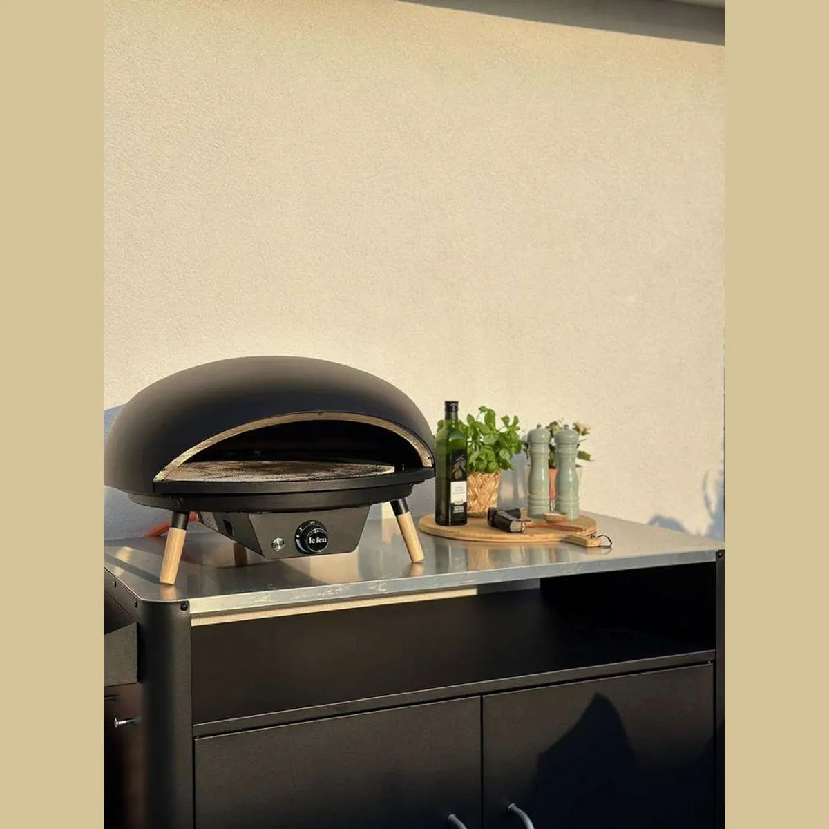 LeFeu Turtle Motion 3.1 Pizzaofen, rotierender Pizzastein, schnelle Backzeit 4