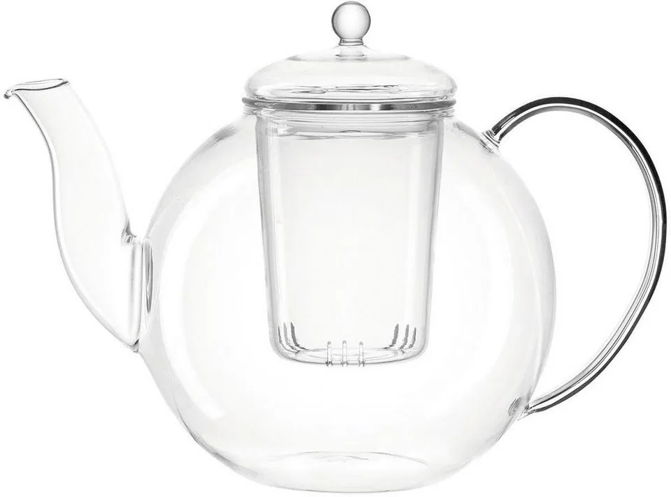 Leonardo Teekanne ARMONIA, handmade, 1,2 l — edles Design, handgefertigt, hitzebeständig
