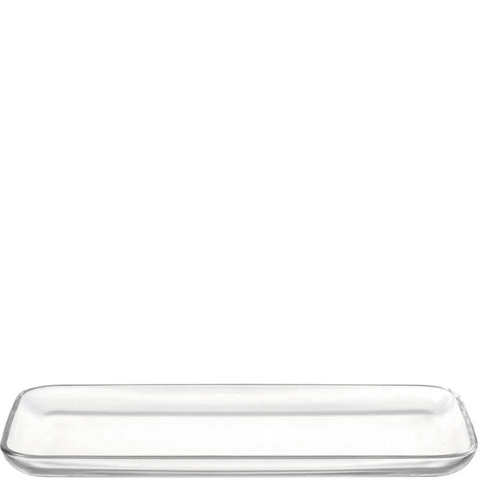 Leonardo Servierplatte Ciao, aus Kalk-Natron Glas, elegantes Design