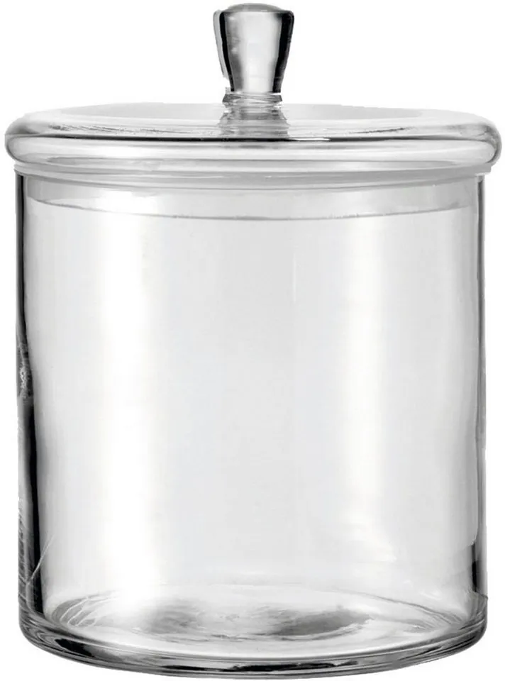 Leonardo Vorratsglas TOP, handgefertigt, mit Silikondeckel, 1-tlg