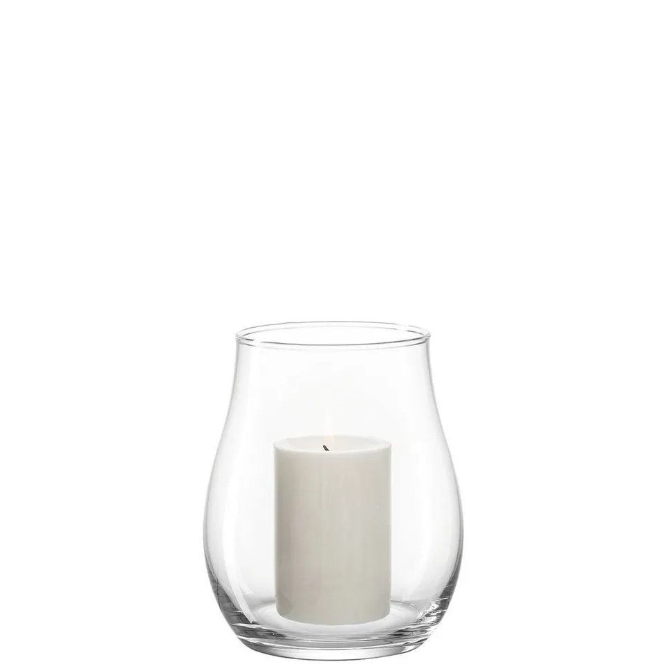 Leonardo Giardino Windlicht Kerzenhalter, elegantes Design, spülmaschinenfest, für Stumpenkerzen