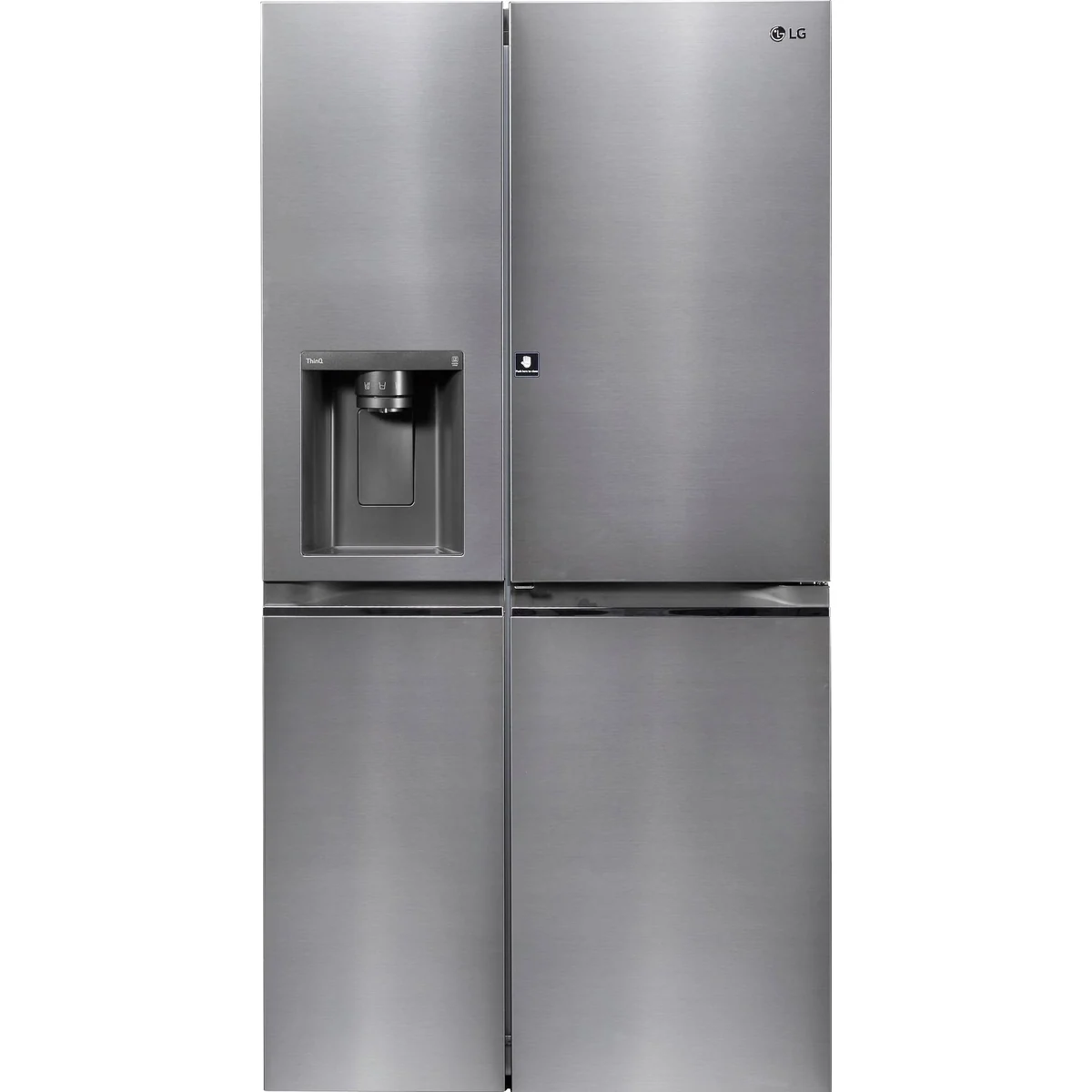 LG GSJV51PZTE Side-by-Side Kühlschrank, 416 l Kühlvolumen, Total NoFrost, Door-in-Door 2