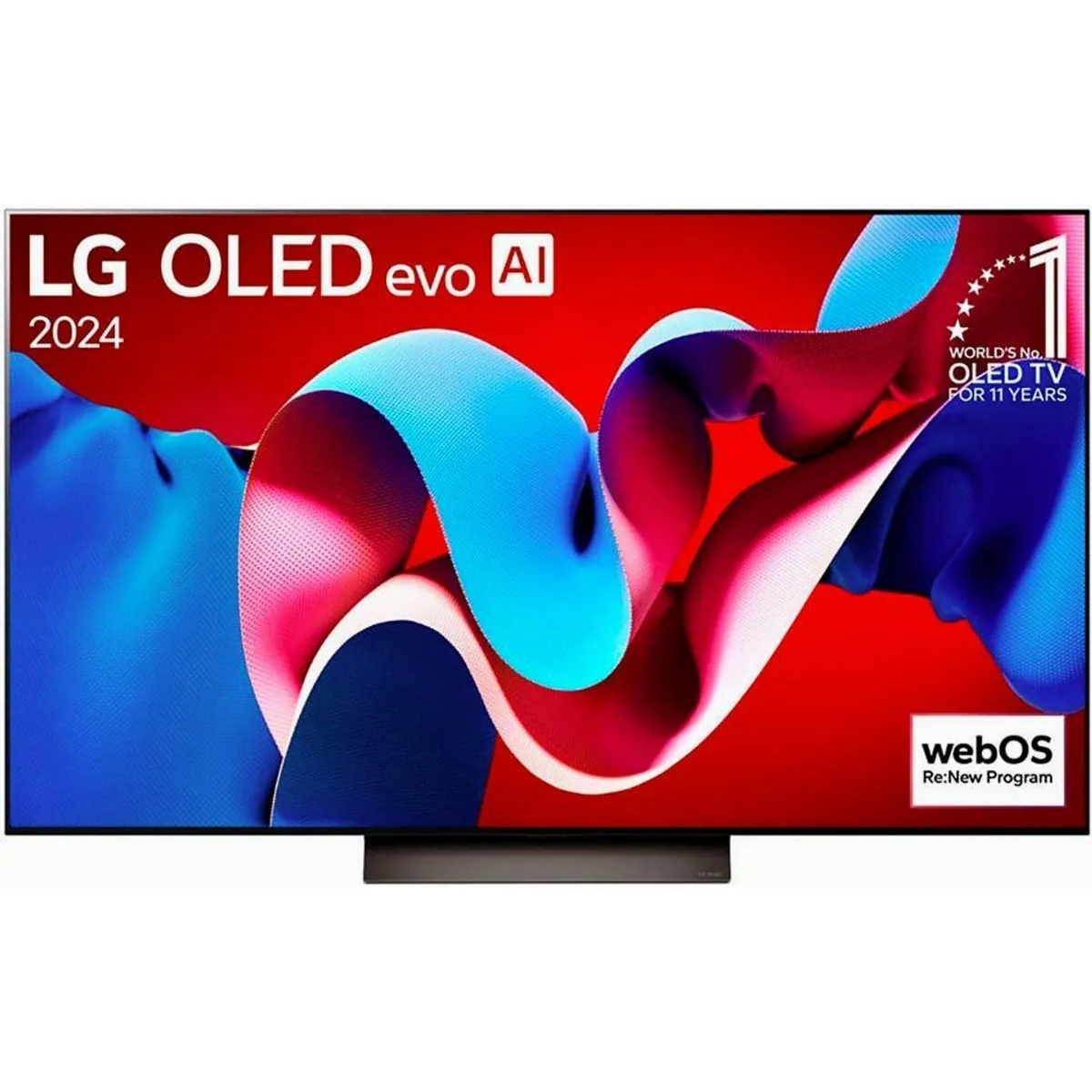 LG OLED55C47LA OLED-Fernseher, 55 Zoll 4K Ultra HD, Dolby Atmos Sound