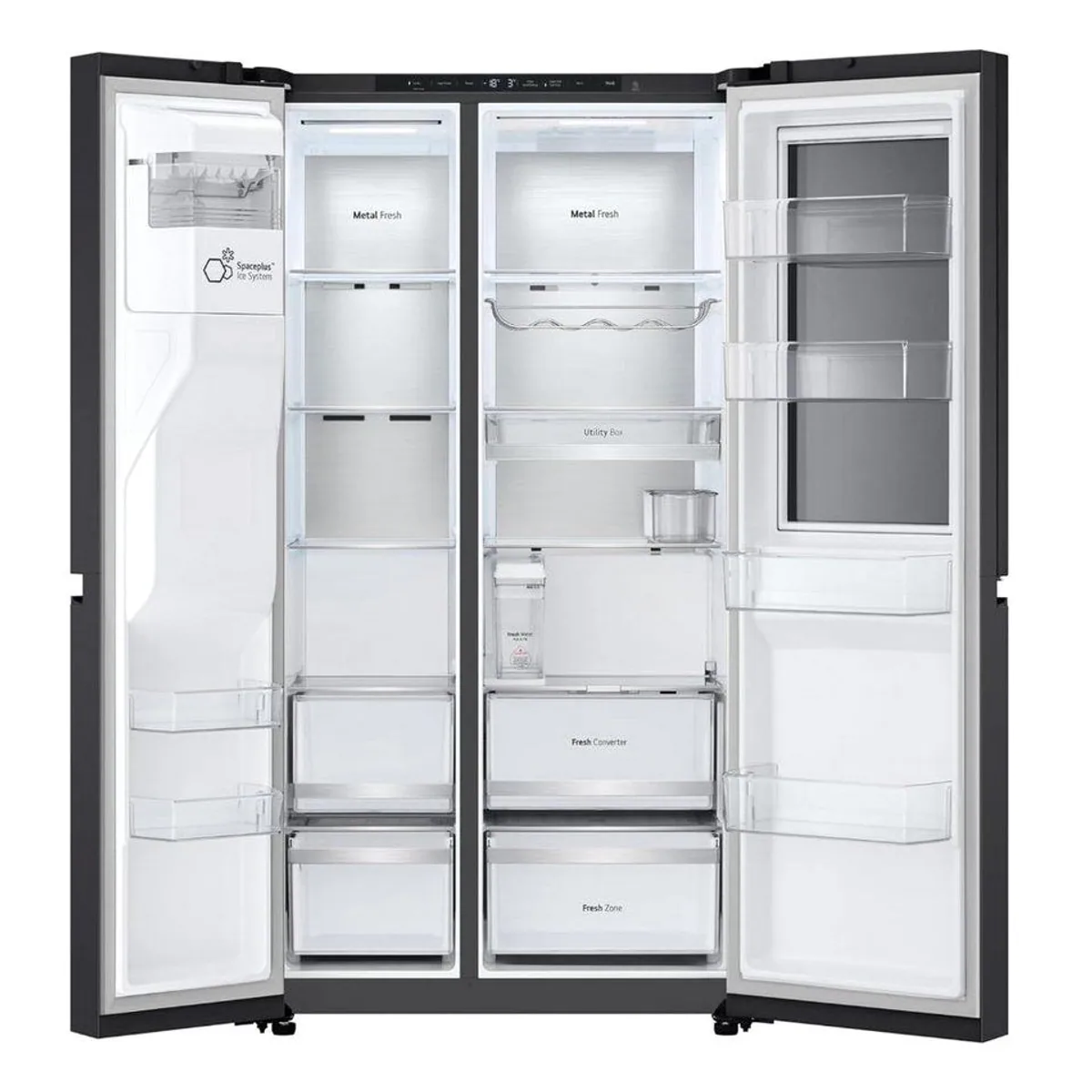 LG GSXE91EVAD Side-by-Side Kühlschrank, 179 cm hoch, InstaView-Funktion 4
