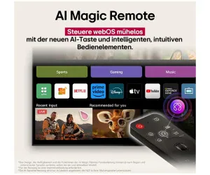 LG OLED C58LA Fernseher, 4K UHD, HDR-Bildqualität, elegantes Design 4