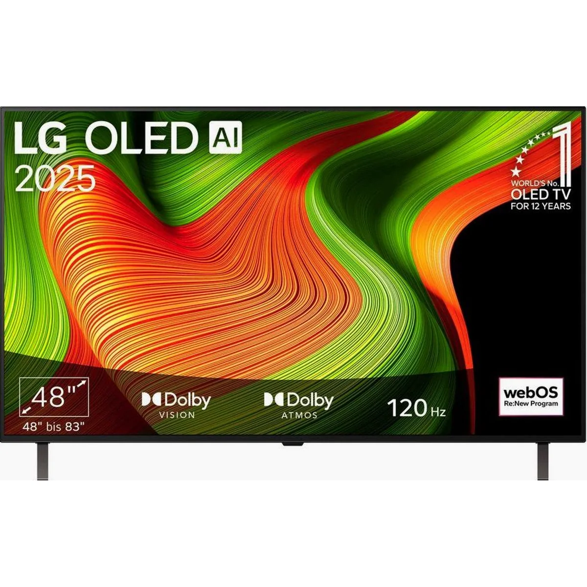 LG OLED48B59LA Fernseher, 4K UHD, Dolby Vision & Gaming-Funktionen