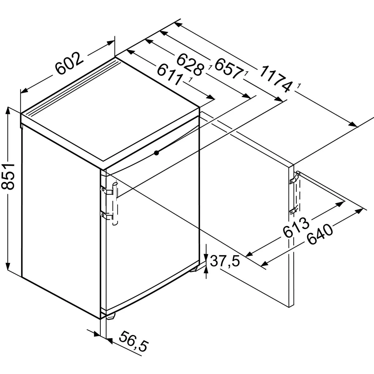 Liebherr GP 1496-20 Gefrierschrank, 4-Sterne, SuperFrost-Automatik, 103 l Volumen 4