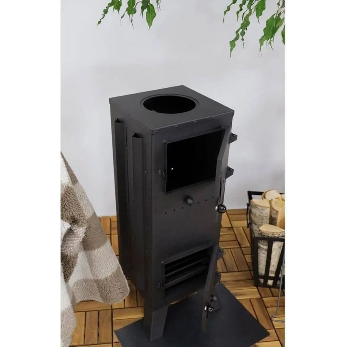 Magnus GT7PR Kaminofen, 7,5 kW, Schamottsteine, robust & effizient 3