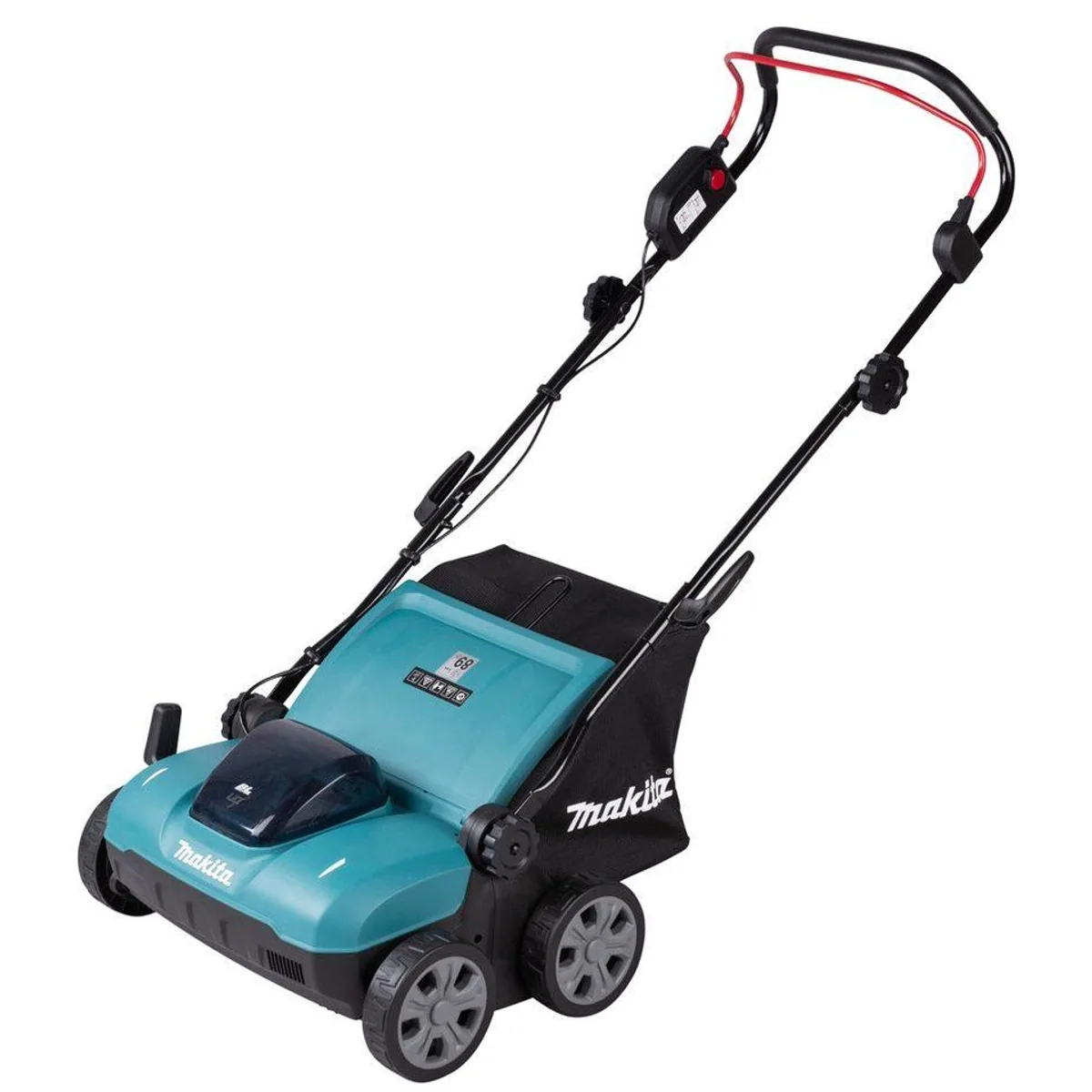 Makita DUV320Z Akku-Vertikutierer, 32 cm Arbeitsbreite, 30 l Grasfangsack, 4-fache Arbeitstiefeneinstellung Dieses Produkt der Marke Makita wird von