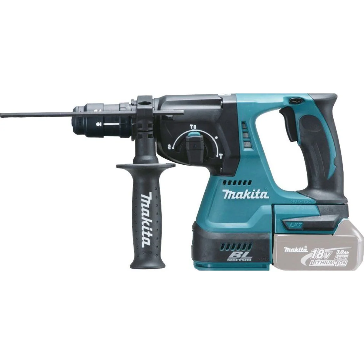 Makita DHR243Z Akku-Kombibohrhammer, 950 U/min, SDS+ — kraftvoll, vielseitig, kabellos Dieses Produkt der Marke Makita wird von uns als unabhängigem
