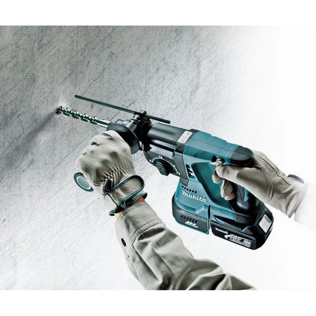 Makita DHR243Z Akku-Kombibohrhammer, 950 U/min, SDS+ — kraftvoll, vielseitig, kabellos Dieses Produkt der Marke Makita wird von uns als unabhängigem 2