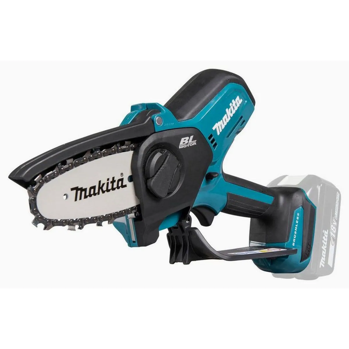 Makita DUC101Z Akku-Astsäge, kompakt, wartungsfreier Motor, 8 m/s Dieses Produkt der Marke Makita wird von uns als unabhängigem Händler vertrieben