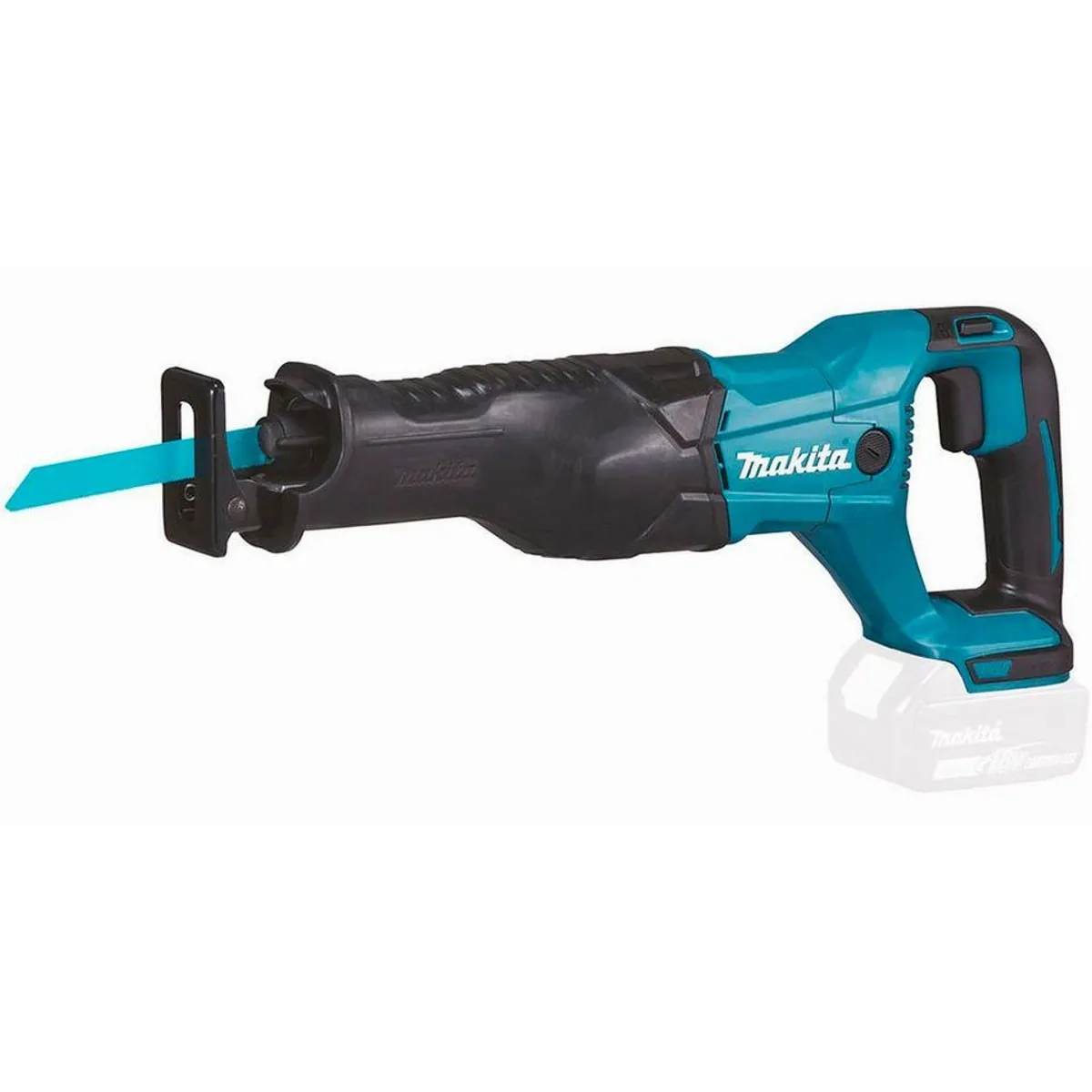 Makita DJR186ZK Akku-Reciprosäge, 2 Sägeblätter & Koffer Dieses Produkt der Marke Makita wird von uns als unabhängigem Händler vertrieben. Wir sind
