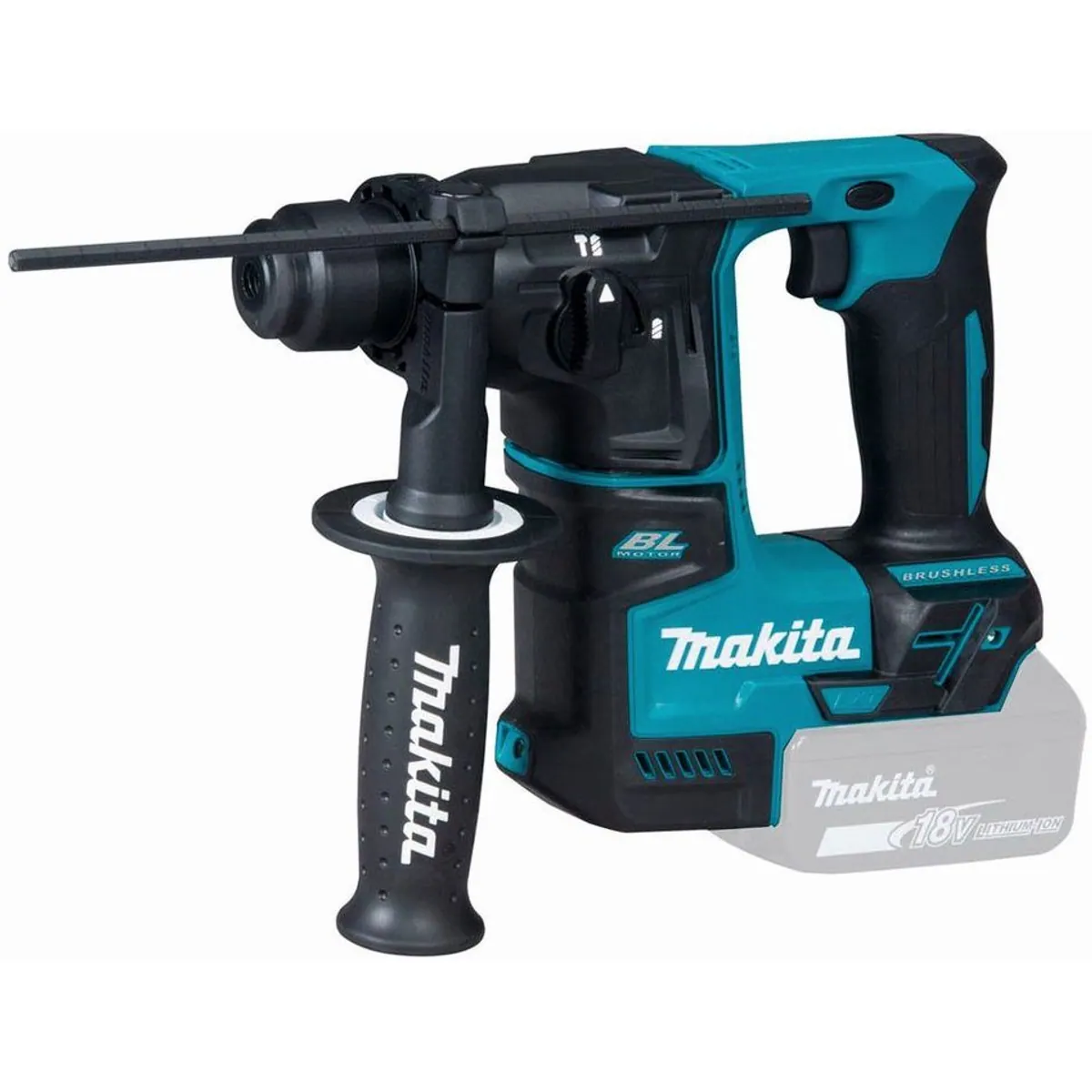 Makita DHR171Z Akku-Bohrhammer, 680 U/min, kompakt & vielseitig Dieses Produkt der Marke Makita wird von uns als unabhängigem Händler vertrieben. Wir