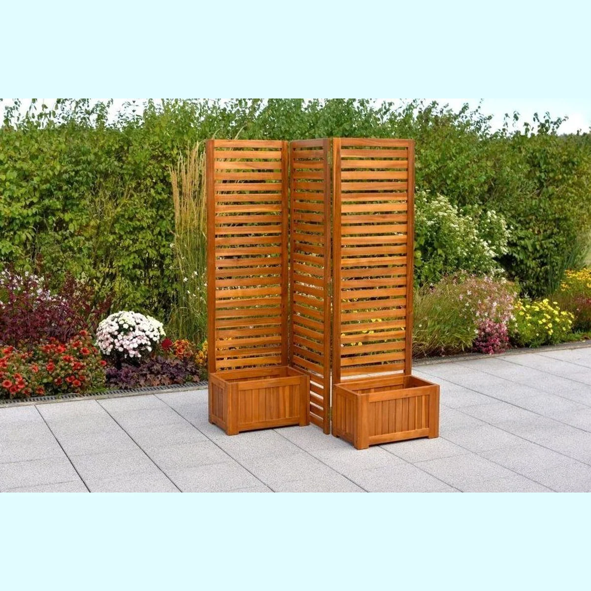 MERXX Pflanzkübel Sichtschutz, flexibles Design mit Blumenkästen 4