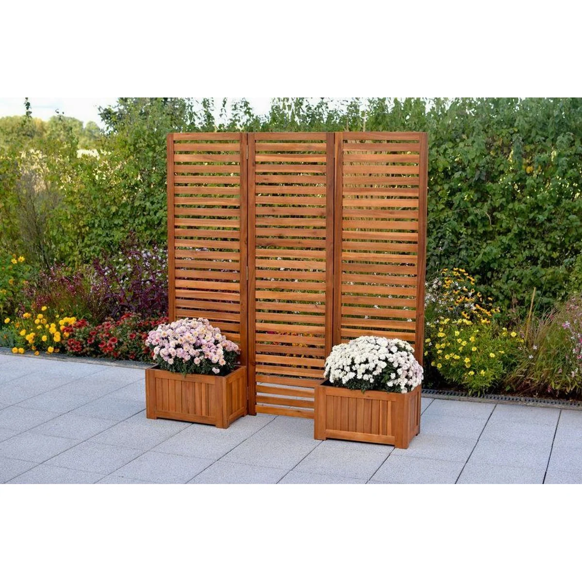 MERXX Pflanzkübel Sichtschutz, flexibles Design mit Blumenkästen 5