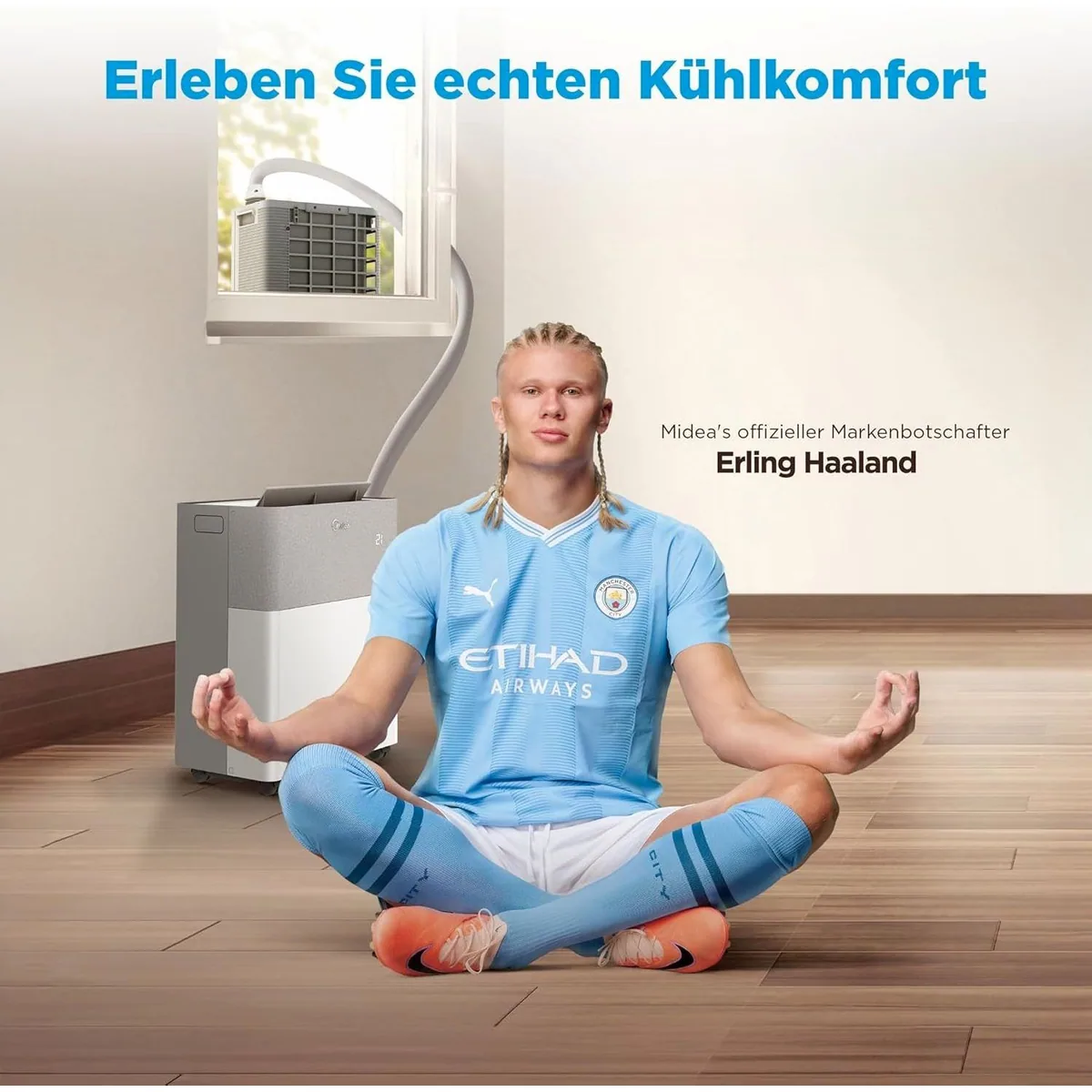 Midea Porta Split Klimagerät, 3,5 kW für Räume bis 42 m², energieeffizient und mobil 3