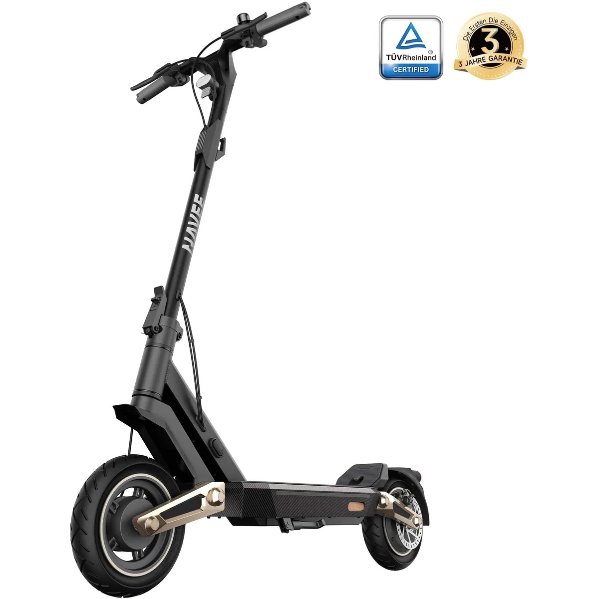 NAVEE ST3 Pro E-Scooter, 1350 W Leistung, 20 km/h Höchstgeschwindigkeit, innovatives Damping Arm-Federungssystem 5