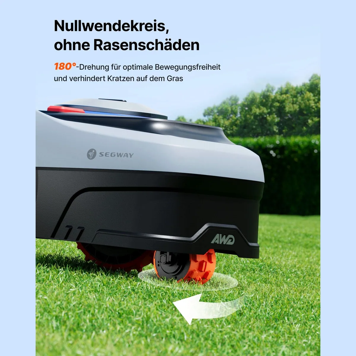 NAVIMOW i205 AWD Mähroboter, Allradantrieb, Automatisches Kartieren, bis 500 m² Rasenfläche 2