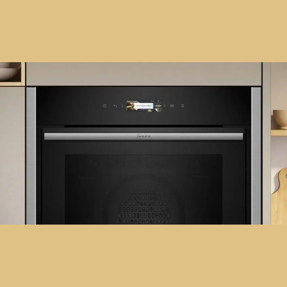 NEFF N 70 B54CR71N1 Backofen, pyrolytische Selbstreinigung, Slide & Hide Tür, CircoTherm Heißluft 2