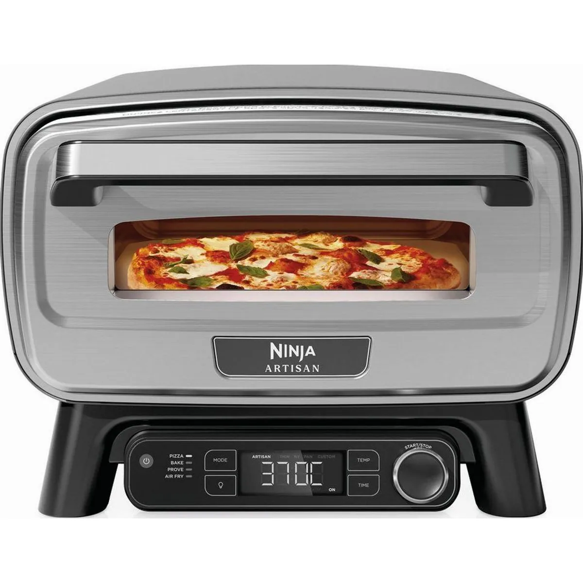 NINJA MO201EU Pizzaofen, 4-in-1 Funktionen, schnelle Zubereitung — max. 30 cm Pizzen 4