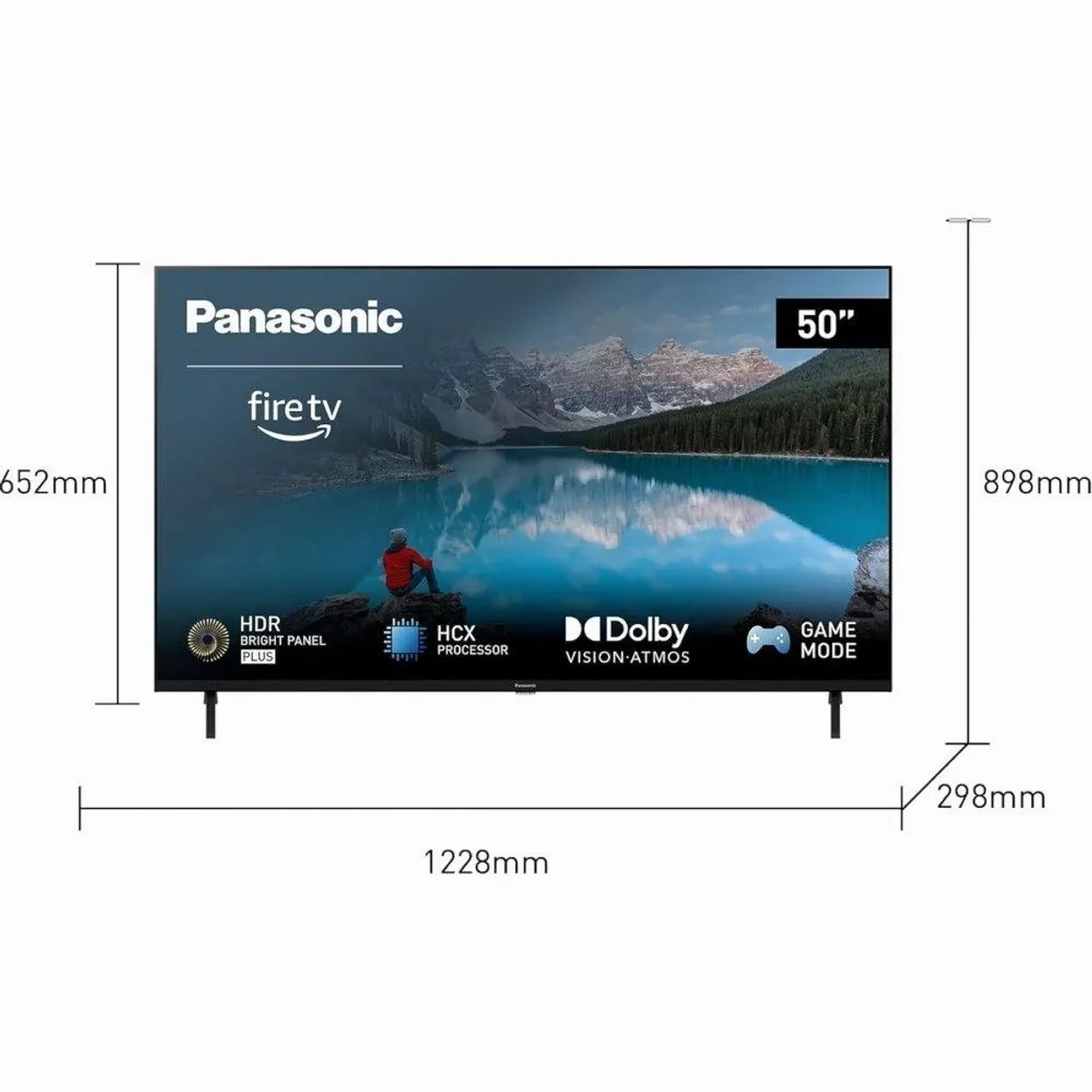 Panasonic TX-50MXW834 LCD-LED Fernseher, 4K UHD, HDR-Technologie 2