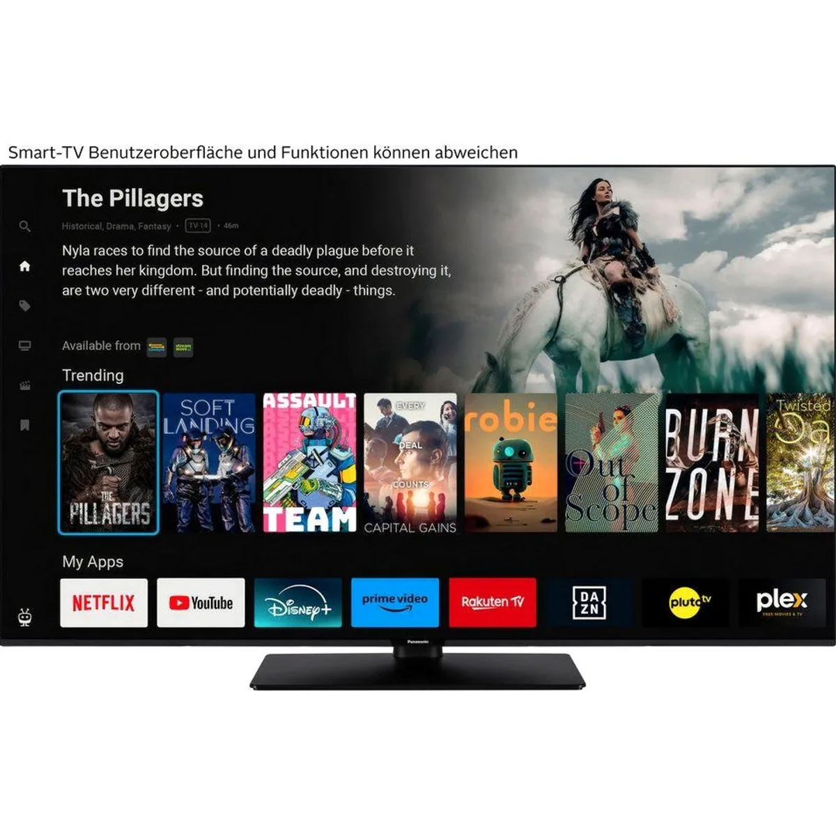 Panasonic TB-65W61AEZ LED-Fernseher, 65 Zoll, 4K Ultra HD, Smart-TV 5