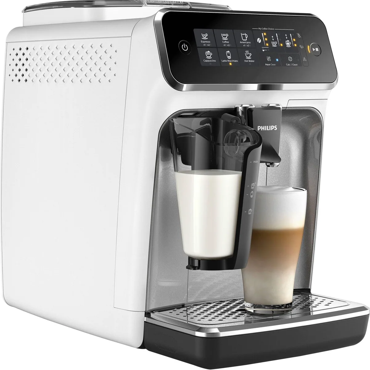 Philips EP3243/70 Kaffeevollautomat, intuitiv, LatteGo Milchsystem, Keramikmahlwerk 2