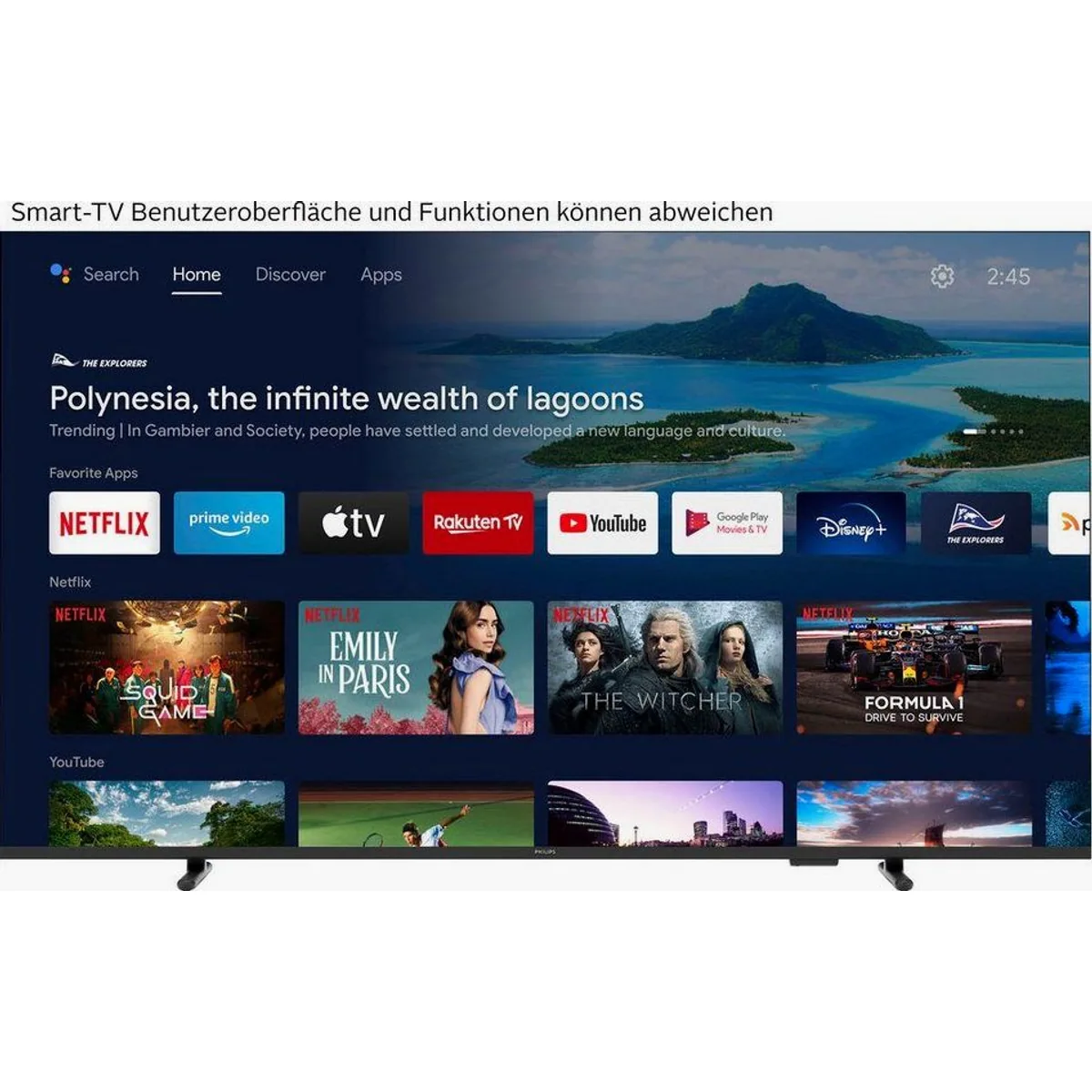 Philips 75PUS7800/12 QLED-Fernseher, 75 Zoll, 4K Ultra HD, Dolby Atmos Sound 2