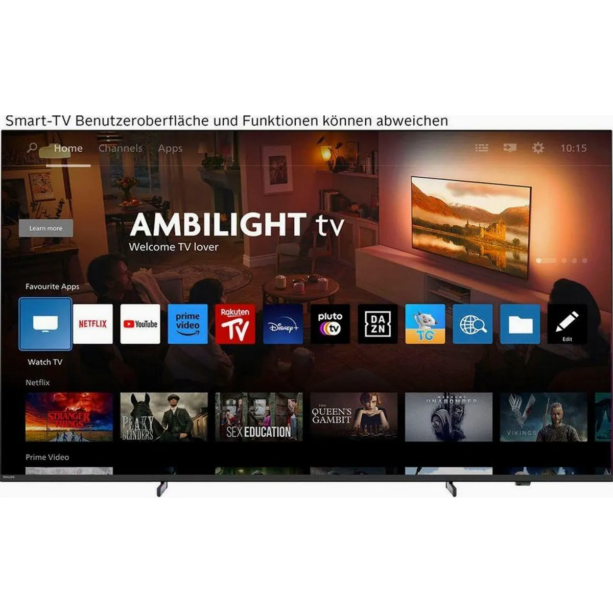 Philips 85PUS9000/12 QLED-Fernseher, 85 Zoll, 4K Ultra HD, Smart-TV 2