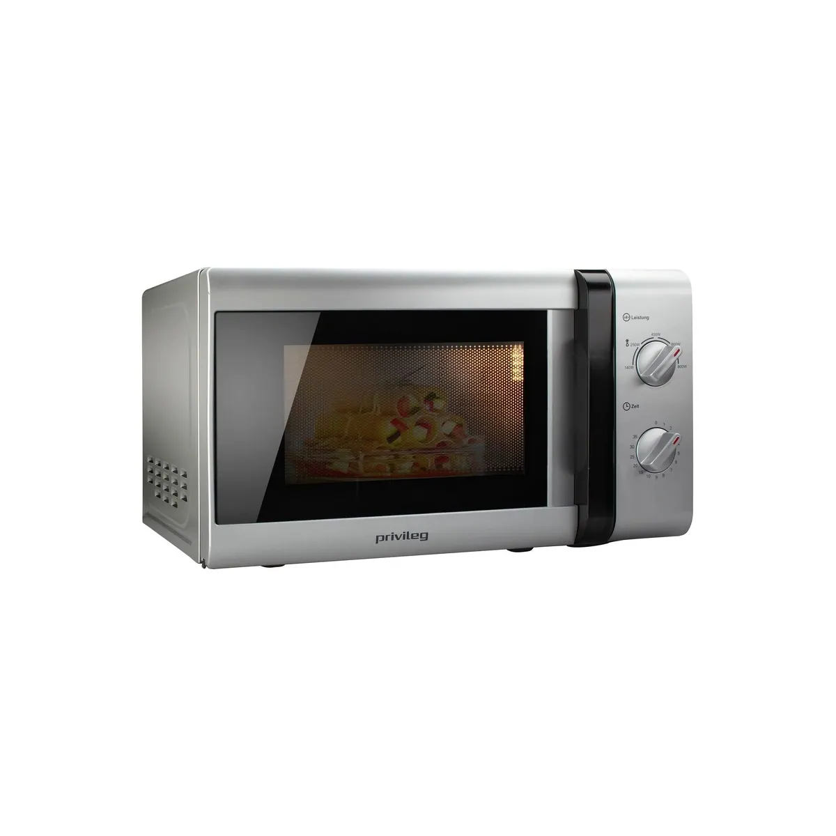 Privileg Mikrowelle 148438, 20 l, 5 Leistungsstufen, silber 2