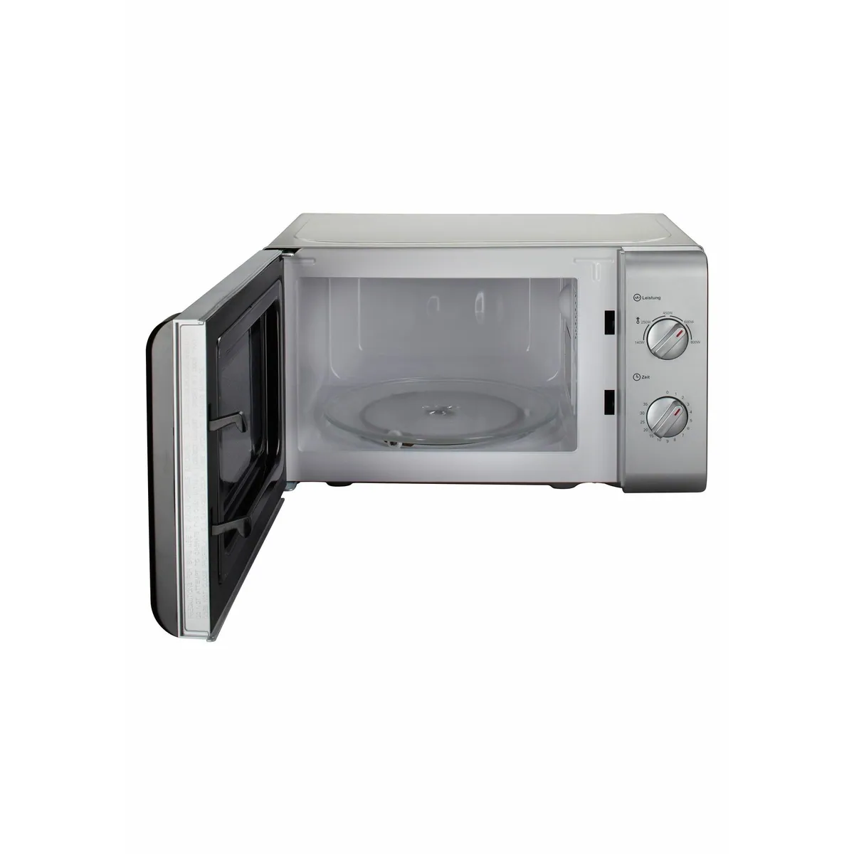 Privileg Mikrowelle 148438, 20 l, 5 Leistungsstufen, silber 3