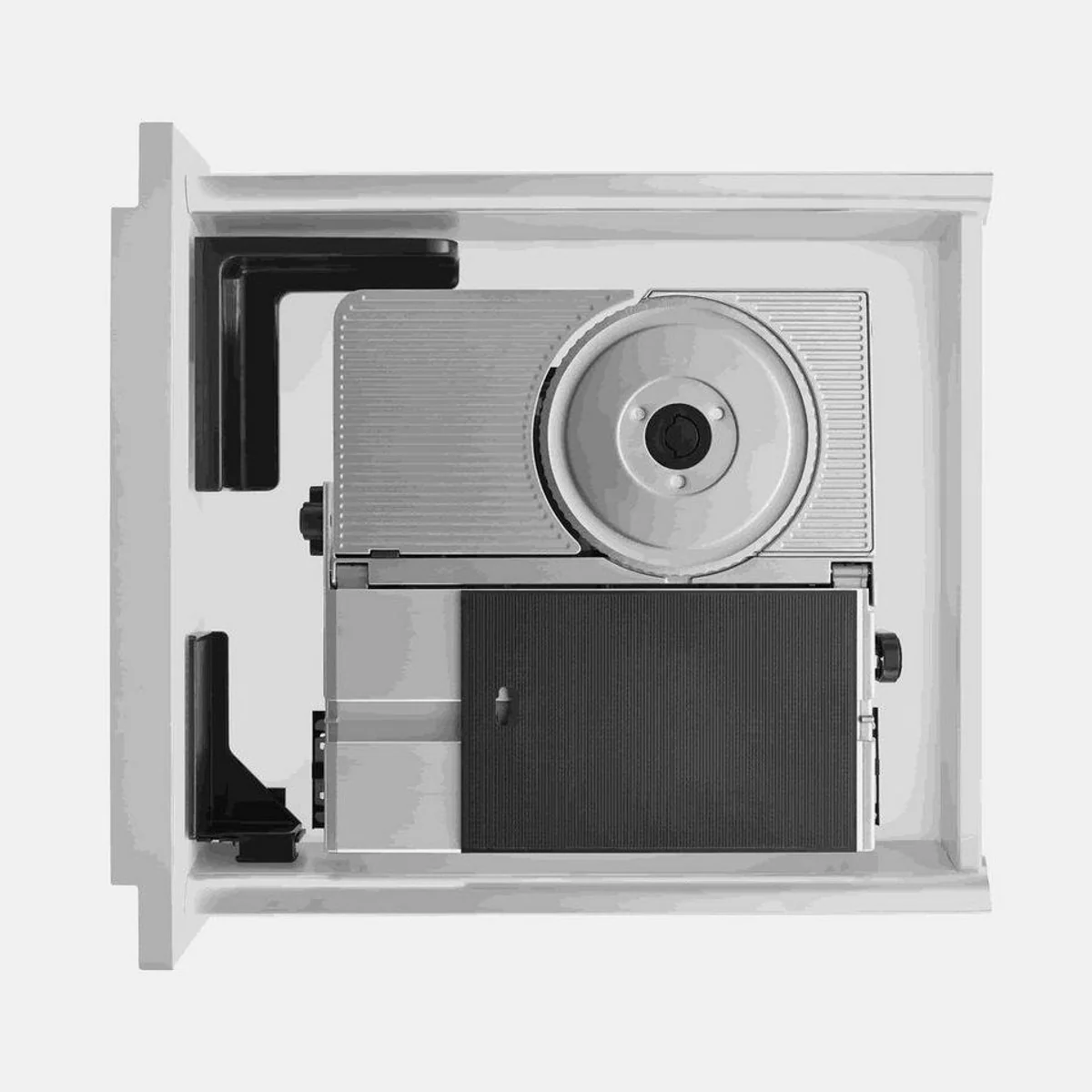 ritter AES 72 SR Einbau-Allesschneider, Vollmetall, 2-Finger-Einschaltsystem 4