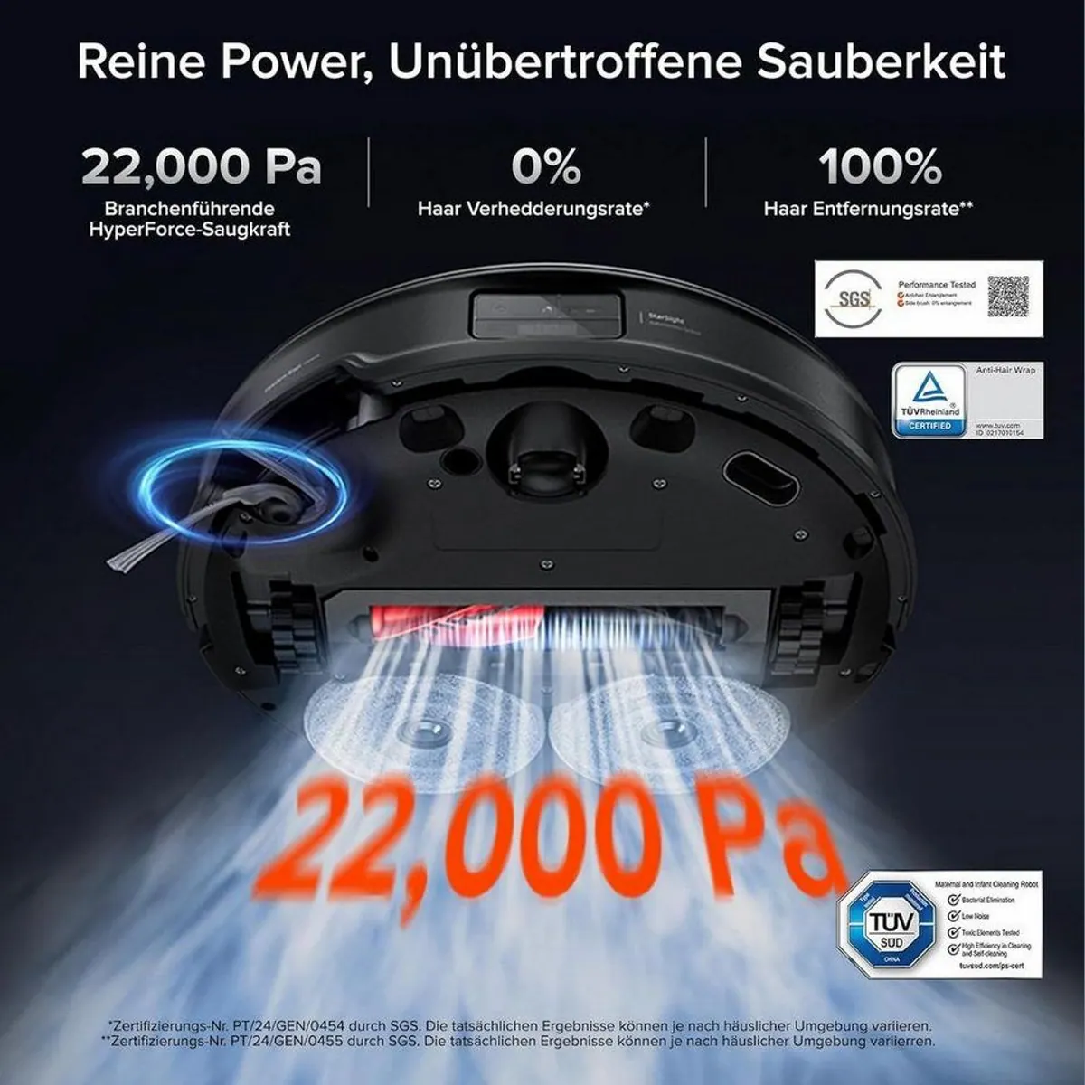 Roborock Saros 10R Saugroboter, 22000 Pa Saugleistung, ultra-schlank, intelligente Navigation 3
