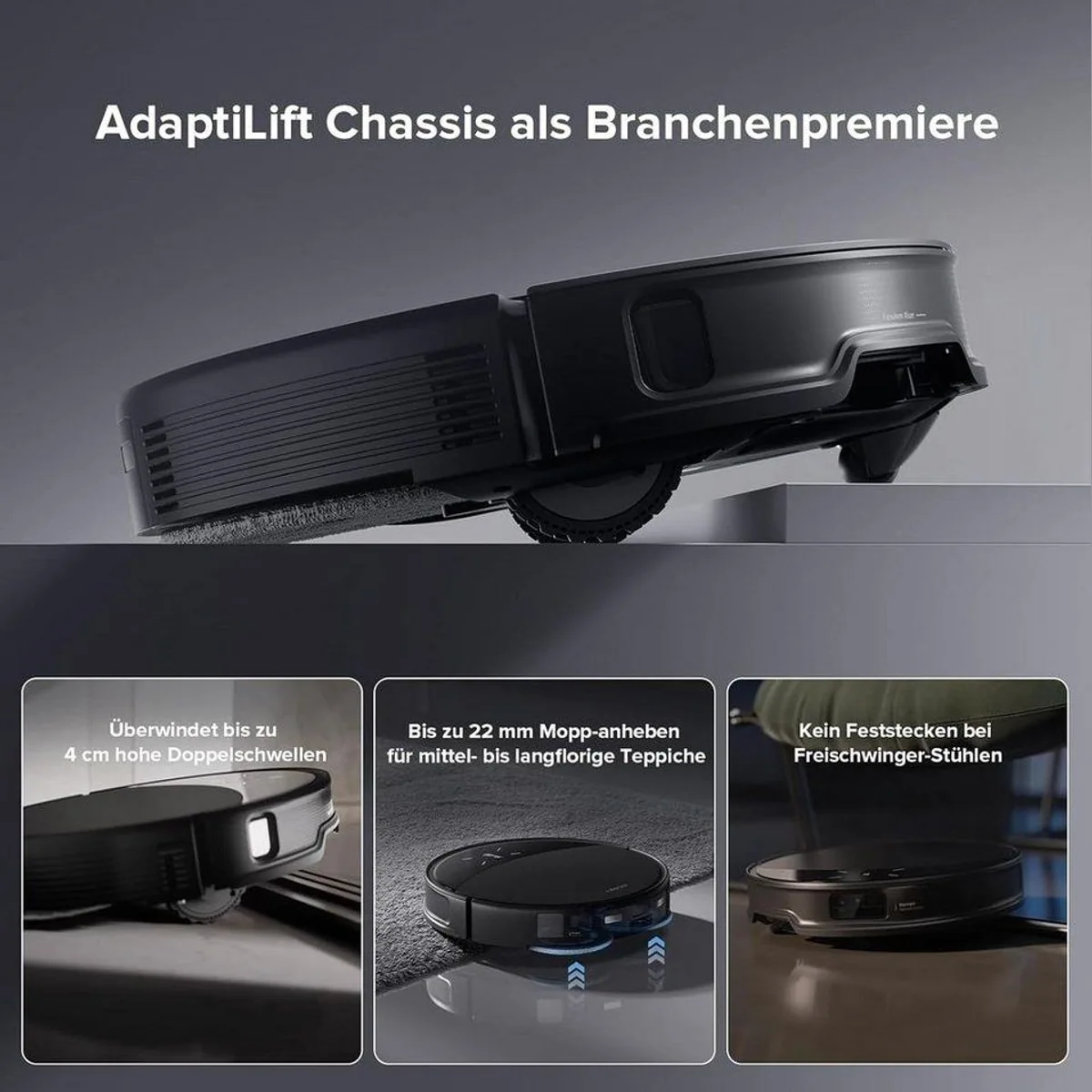 Roborock Saros 10R Saugroboter, 22000 Pa Saugleistung, ultra-schlank, intelligente Navigation 4
