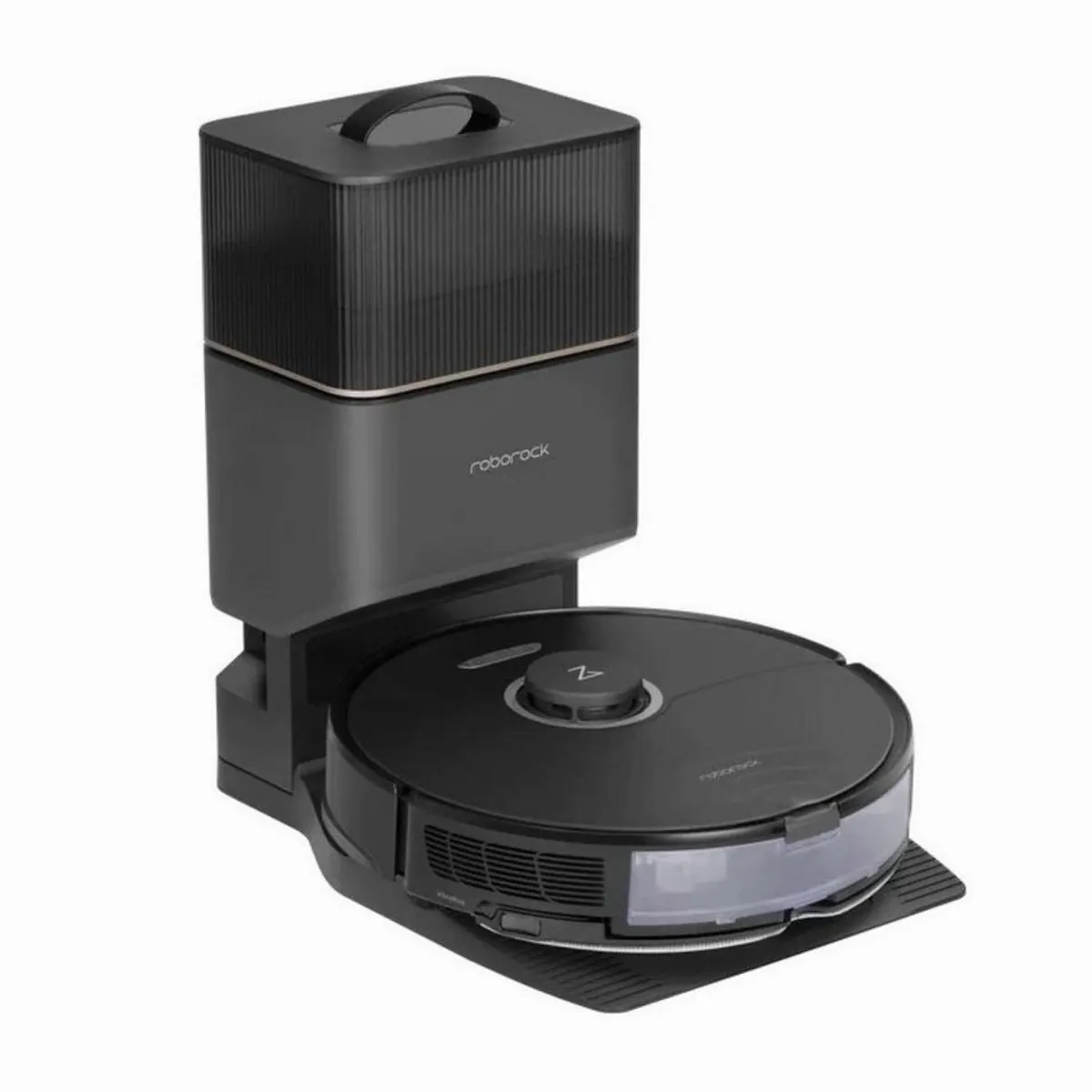 Roborock S8+ Nass-Trocken-Saugroboter, lange Akkulaufzeit, doppelte Tierhaarbürste, Kamera-Technologie