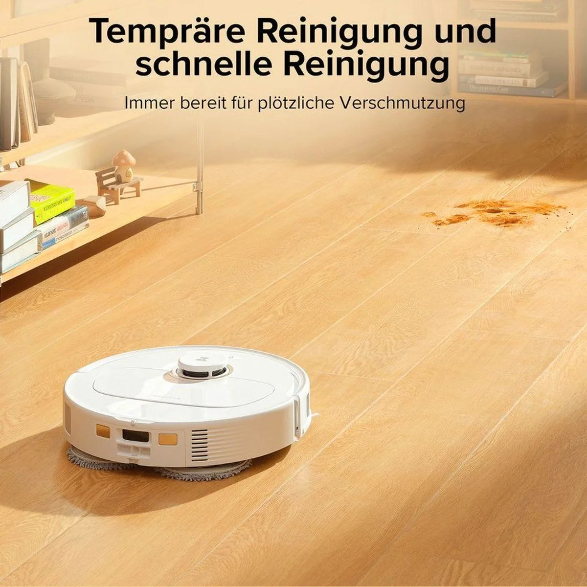 Roborock Qrevo Pro Saugroboter, 60°C Heißwasser-Moppwäsche, 7000 Pa Saugleistung 4