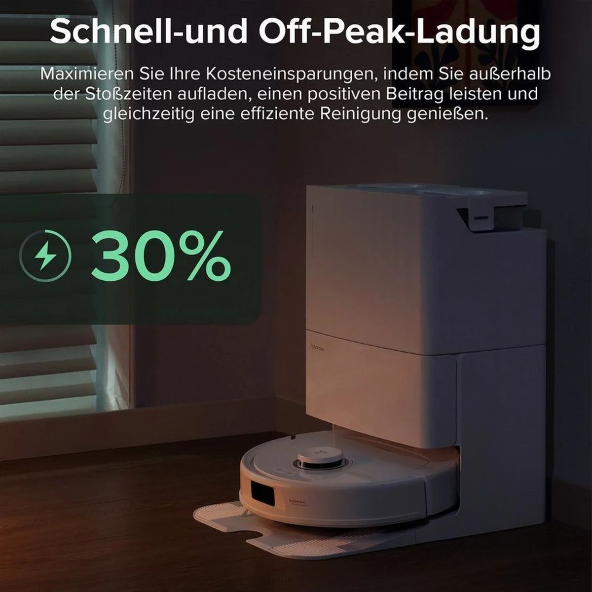 Roborock Qrevo Pro Saugroboter, 60°C Heißwasser-Moppwäsche, 7000 Pa Saugleistung 5