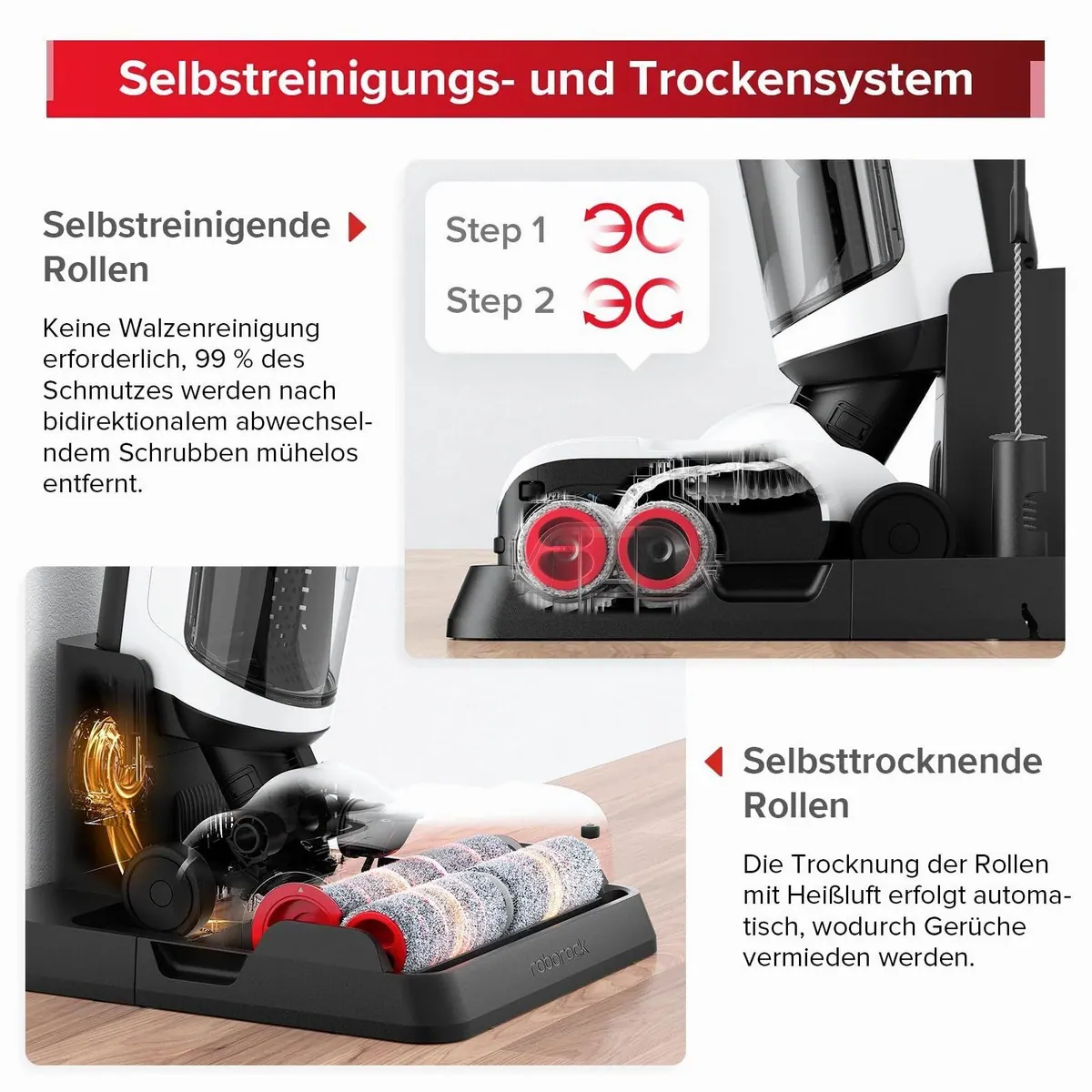 Roborock Dyad Pro Combo Nass-Trocken-Akkusauger, 5-in-1, 17000Pa Saugkraft 2