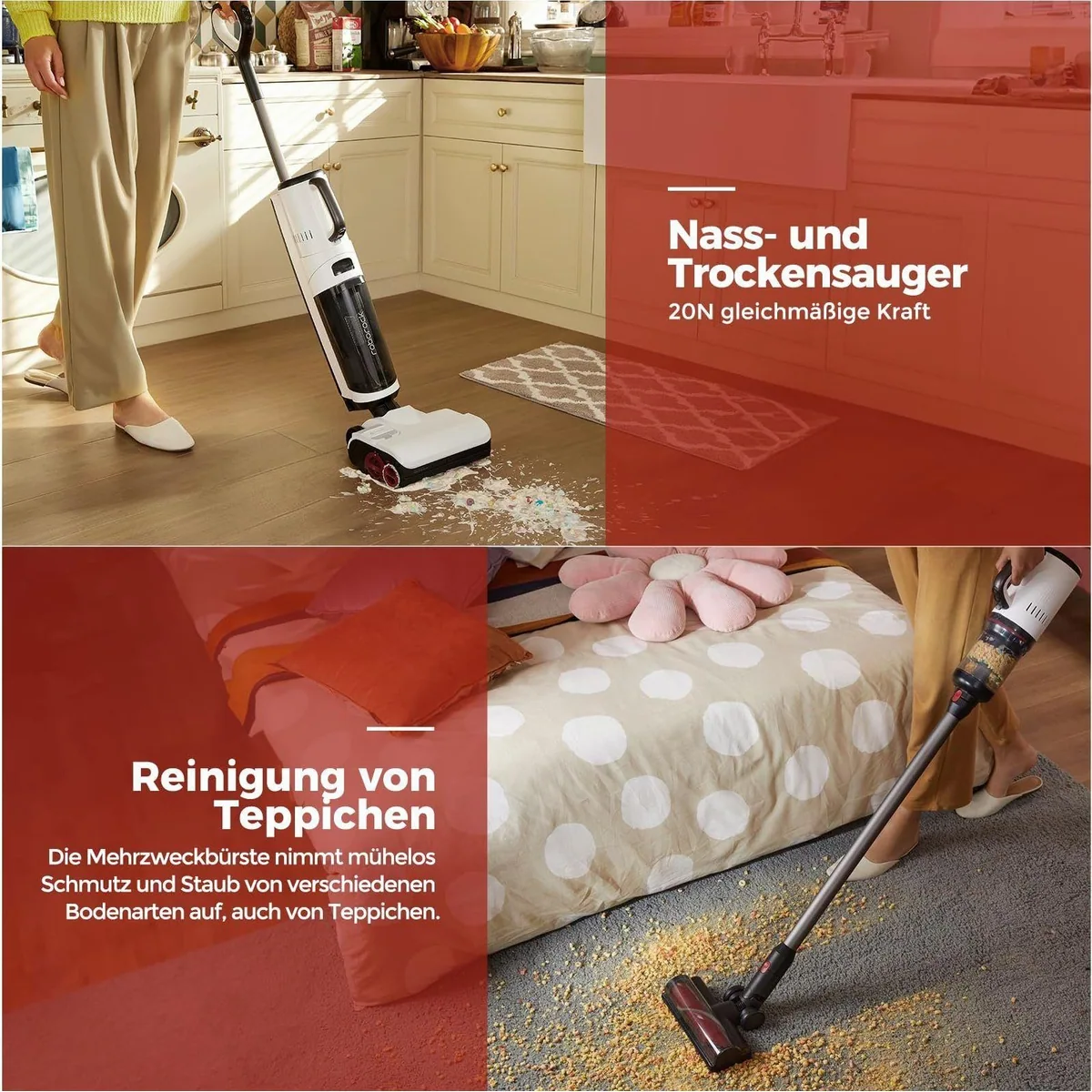 Roborock Dyad Pro Combo Nass-Trocken-Akkusauger, 5-in-1, 17000Pa Saugkraft 3