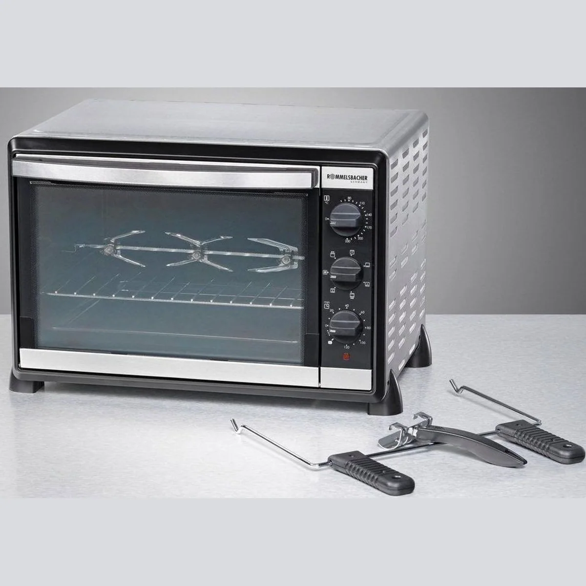 Rommelsbacher BG 1805/E Minibackofen, vielseitig, präzise Temperaturregelung, kompakt 2