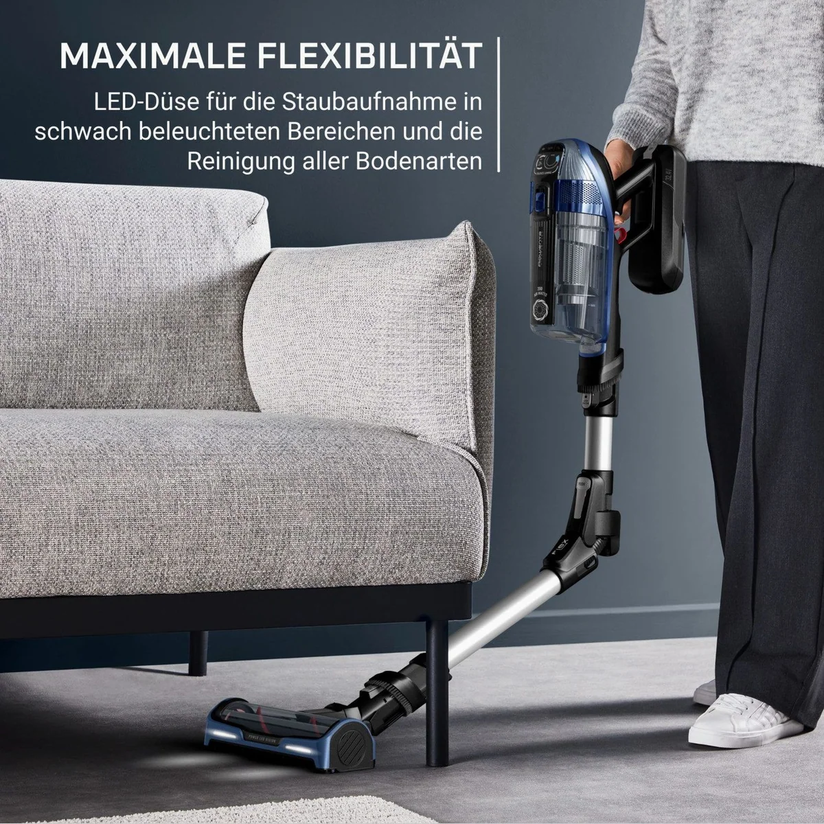 Rowenta Akku-Hand- und Stielstaubsauger X-Force Flex 14.60 Aqua, hohe Saugleistung, flexibles Design, 2-in-1-Funktion 4