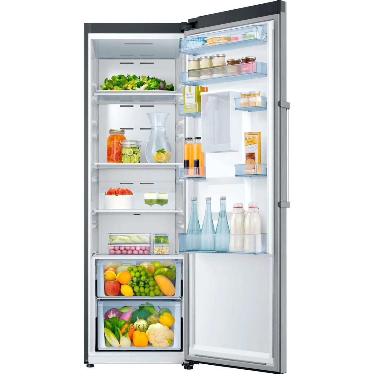 Samsung RR39M7305S9 Vollraumkühlschrank, Wasserspender, LED-Beleuchtung, 382 l Volumen Dieses Produkt der Marke Samsung wird von uns als unabhängigem 5