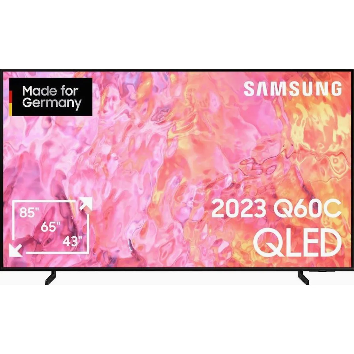 Samsung GQ50Q60CAU LED-Fernseher, 4K Ultra HD, Smart Funktionen, schlankes Design Dieses Produkt der Marke Samsung wird von uns als unabhängigem