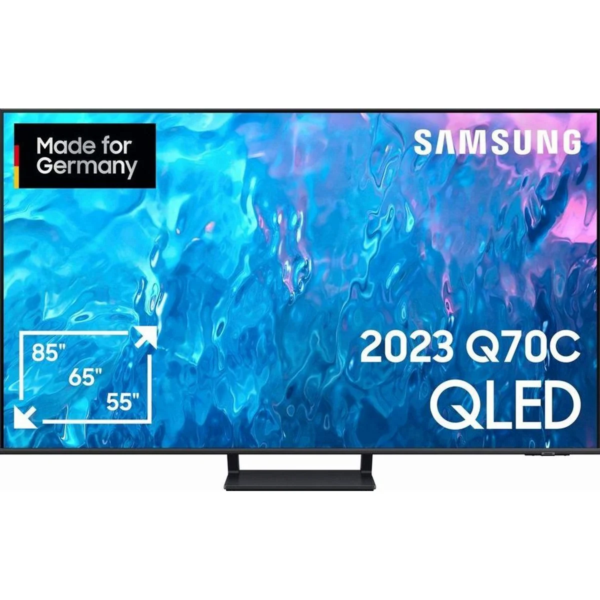 Samsung GQ65Q70CAT LED-Fernseher, 65 Zoll 4K, Smart TV Funktionen Dieses Produkt der Marke Samsung wird von uns als unabhängigem Händler vertrieben