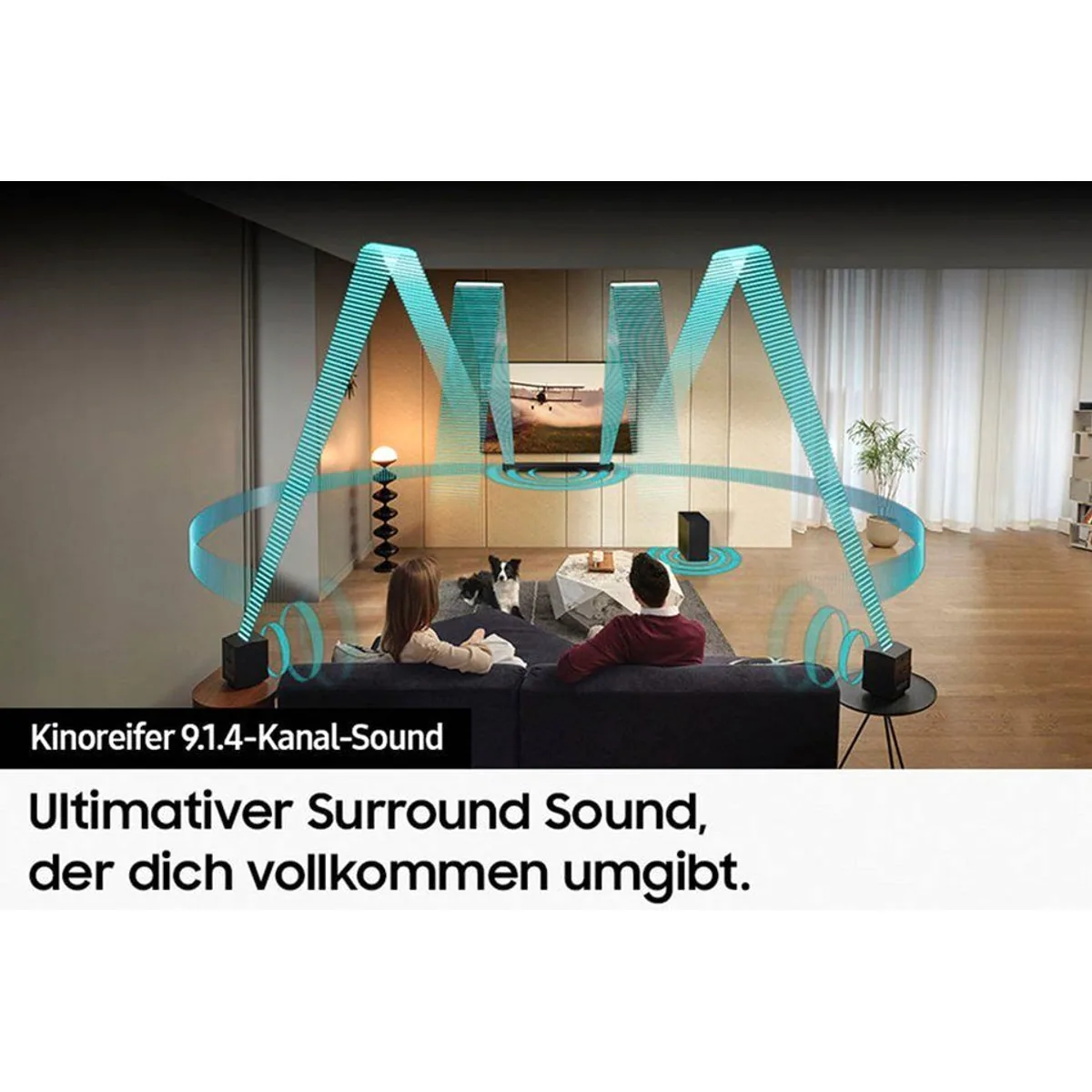 Samsung HW-Q935GD Soundbar, Dolby Atmos Unterstützung, kabelloser Surround Sound Dieses Produkt der Marke Samsung wird von uns als unabhängigem 5