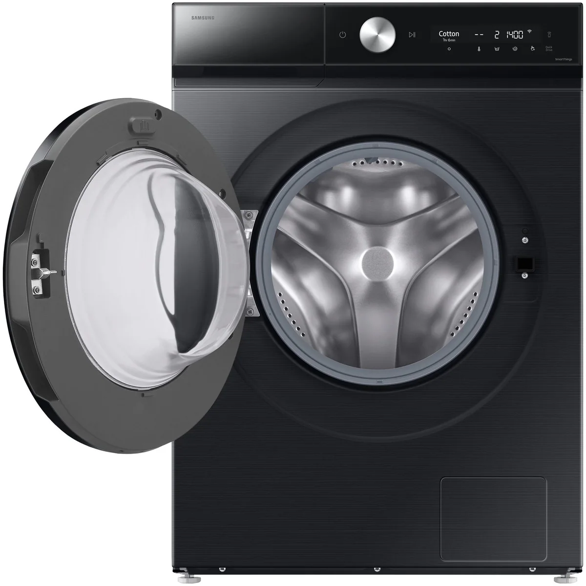 Samsung WD90DB8B85GB Waschtrockner, Quick Drive und Nachlegefunktion Dieses Produkt der Marke Samsung wird von uns als unabhängigem Händler 4